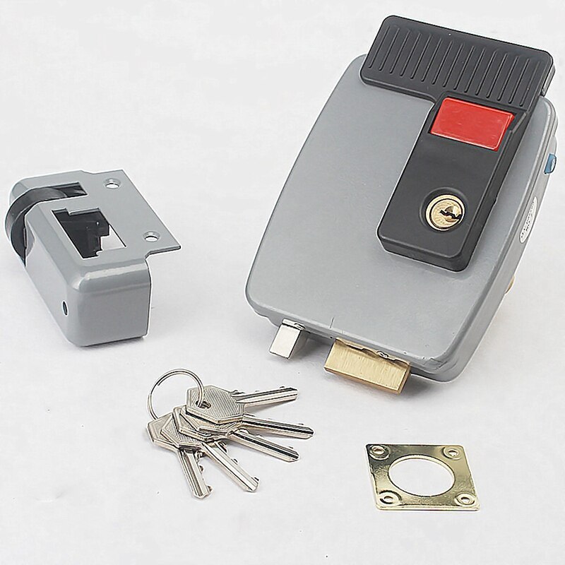 Electric Door Lock Door Control Access Mortise Smart Door Lock nti-Theft Home Strong Universal Heavy-Duty Door Lock