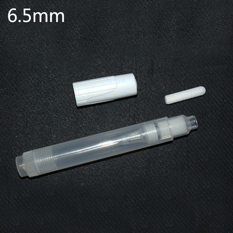 1 st flytande tom penna white board penna 3mm / 5mm / 6.5mm/8mm/10mm/15mm/30mm pris kan användas flera gånger: 6.5mm
