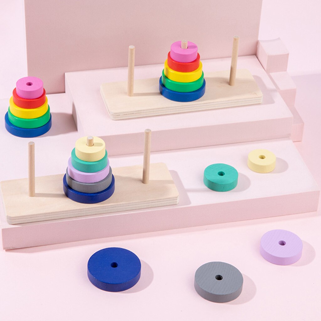 Fat Brain Toys Shape Tower Stacking Tower Baby Toys & for Babies Educational