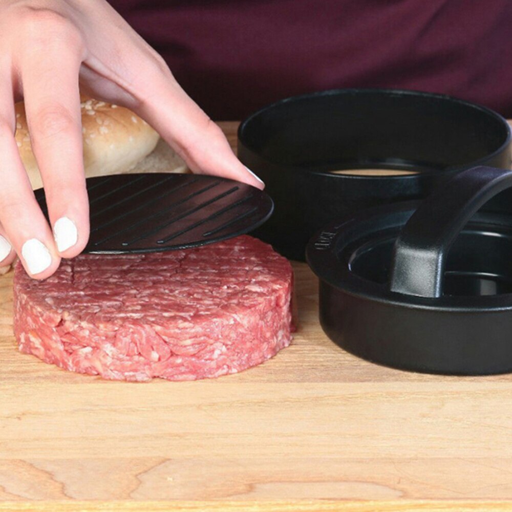 2 juegos de hamburguesas herramienta de fabricación útil fabricante de hamburguesas para interior del hogar