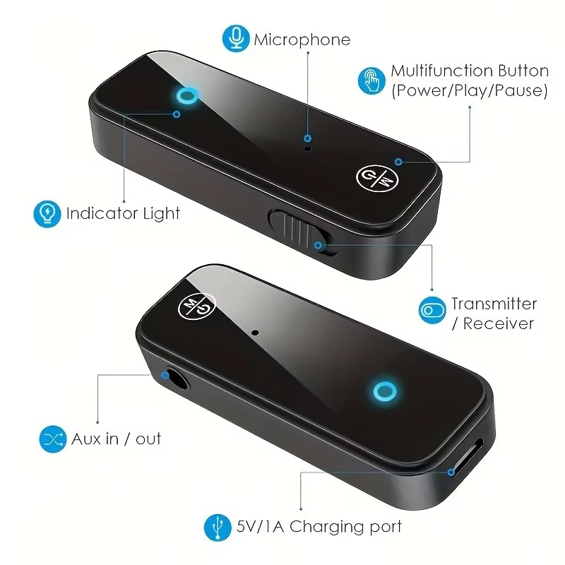 Bluetooth Aux Adapter für Auto – Grandado