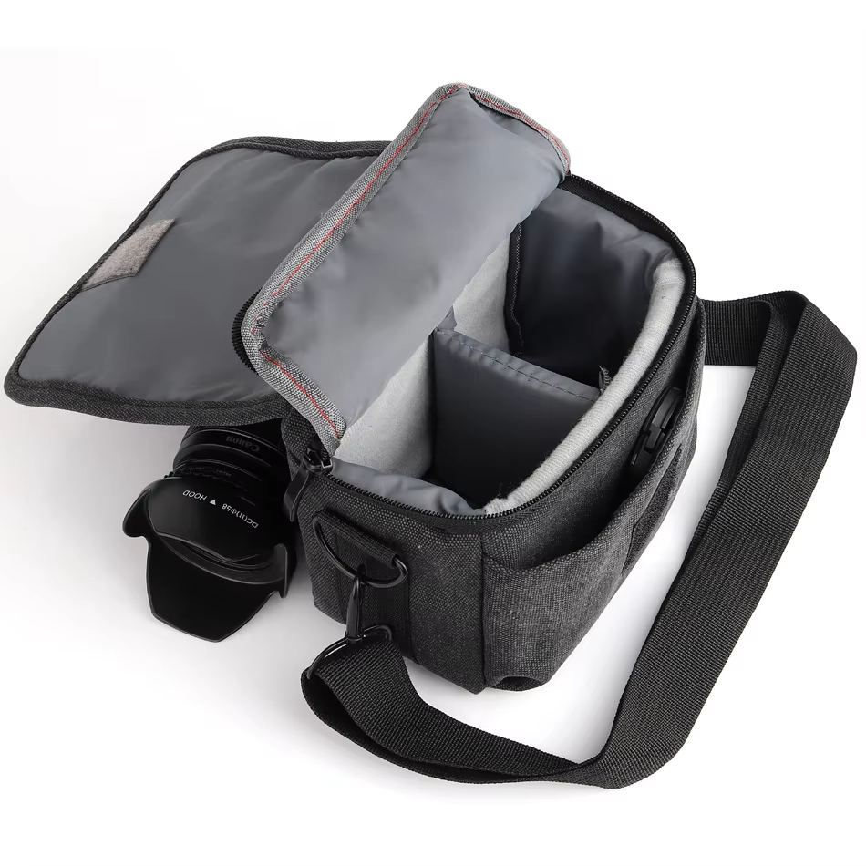 Torba na lustrzankę do Canon EOS R100 R10 R50 R7 RP 250D 200D M200 M50 M6 SX70 SX60 Nikon ZFC Z50 Z30 Z5 D3500 B700 B600 P530 P610