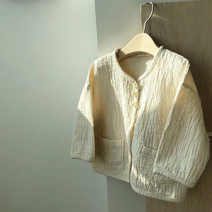 katoen en linnen jas voor jongens en meisjes baby boy kleding meisjes jassen