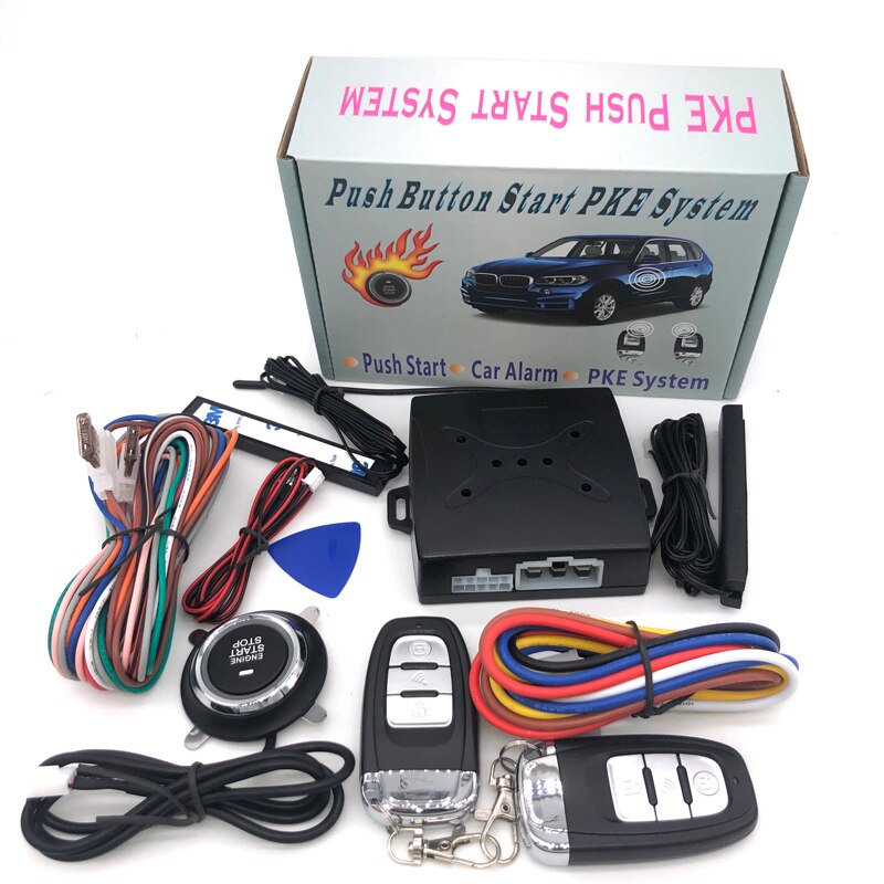 thumbnail image 2 of Universal SUV Keyless Entry System With Push Button Start/Stop & Alarm - Remote Engine Start 2 of 6
