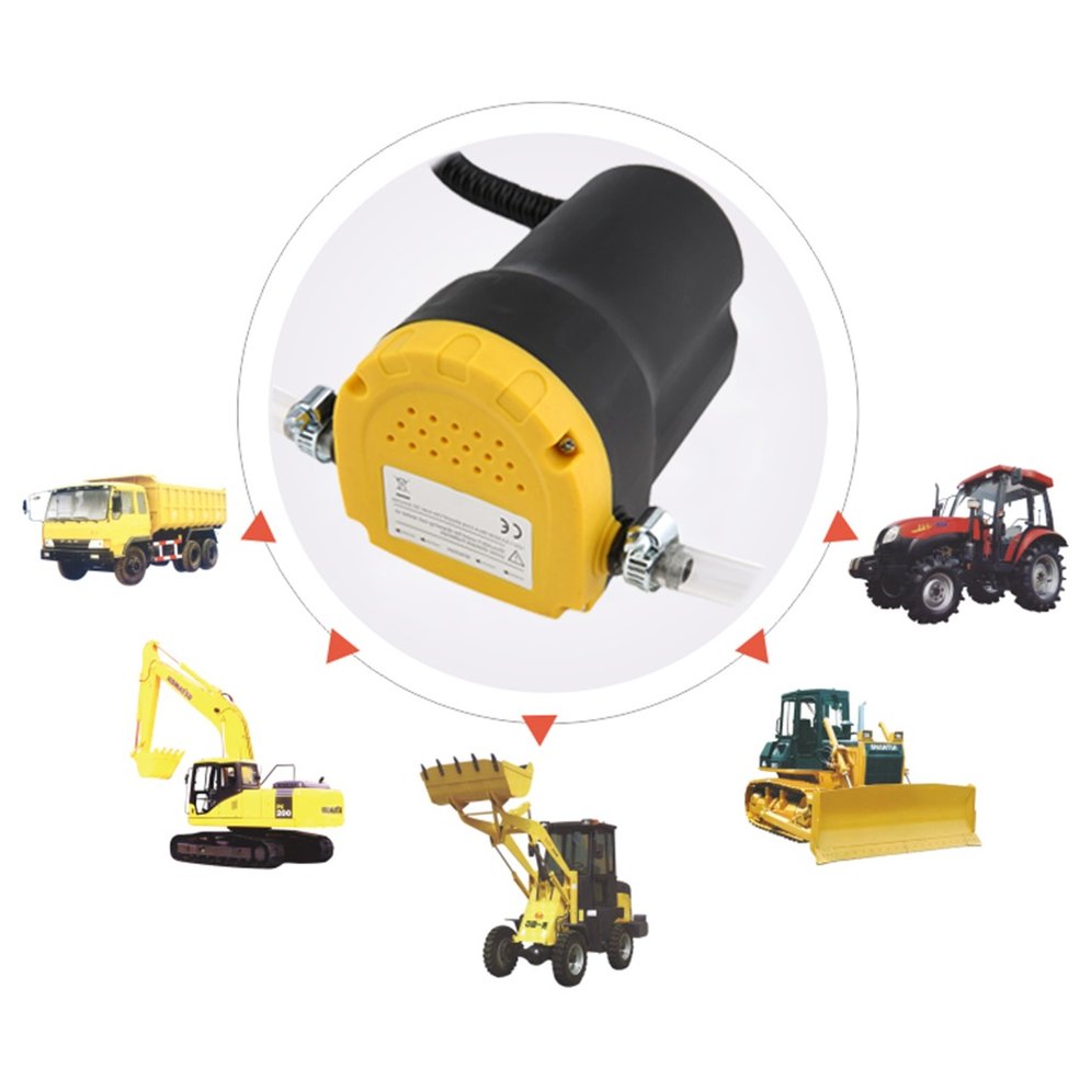 Transfer Pump Extractor Oil Fluid 12V Electric Motorbike 60w Siphon Truck