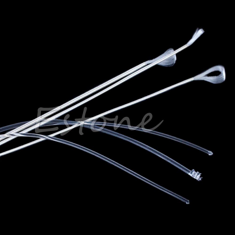 Duurzaam 39 ''Zilver Nylon Snaren Voor Akoestische Klassieke Gitaar Set Van 6 Stuks