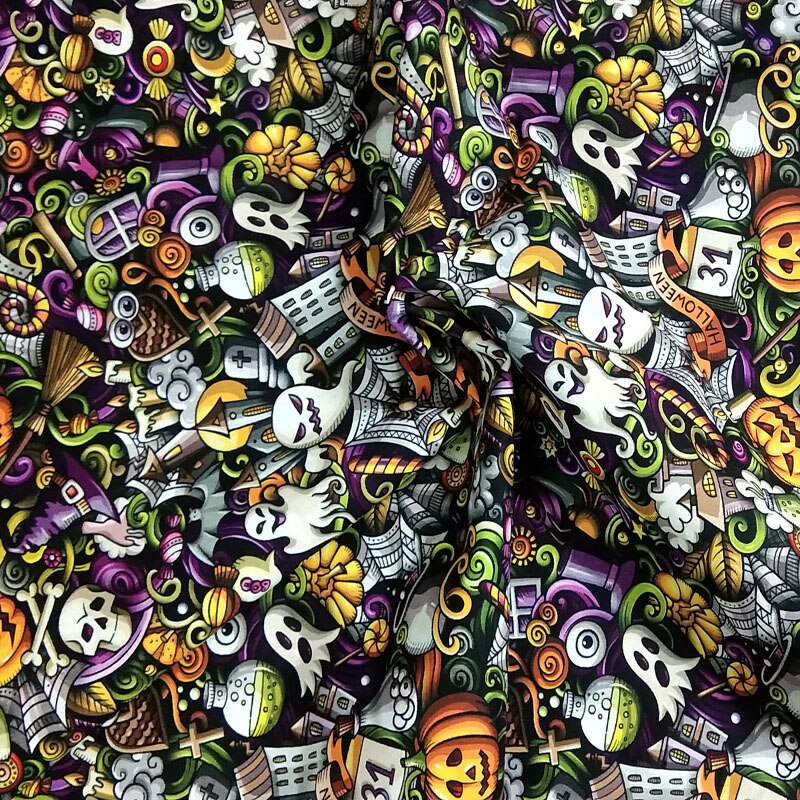 Jul röd blomma fågel musik not tryckt bomullstyg 50 x 105cm musiknot tyg lapptäcke textil baby tyg klänning fest