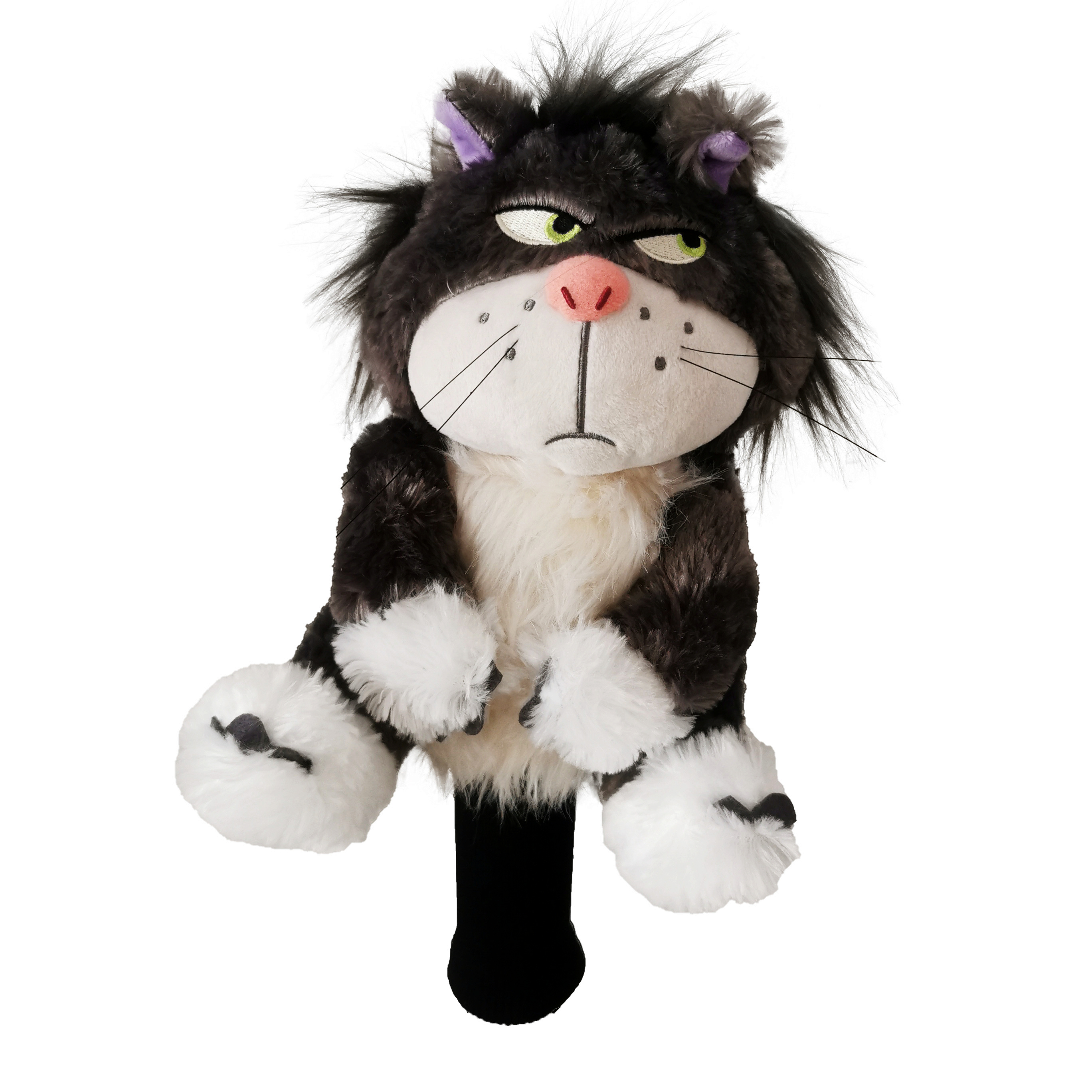 Golf Club Head Covers Wood Driver Protect Headcover Golf Accessories Putter Golf Iron Club Head Cover: Light Grey