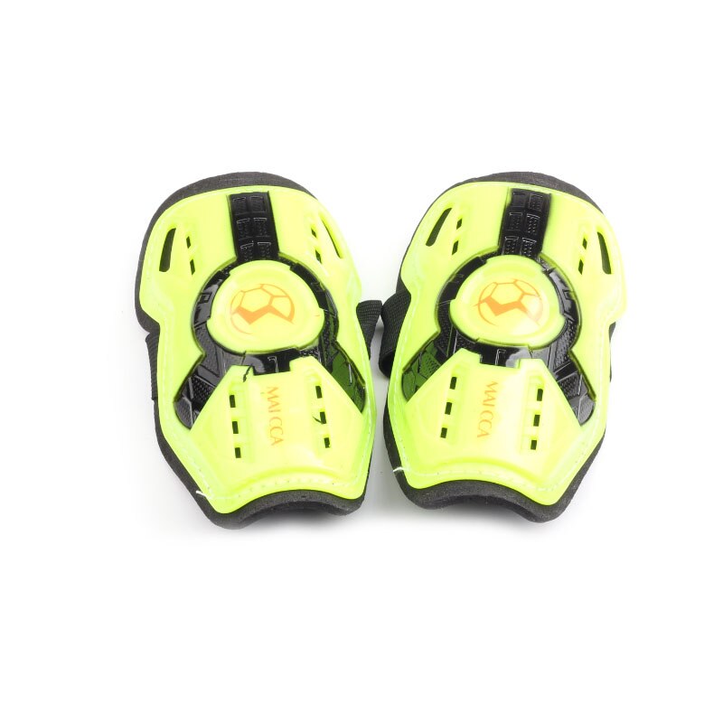 Children Shin pads Legs Protector Soccer kids Skating shank Sports Leg Pads Support Football Shin Guards: Green