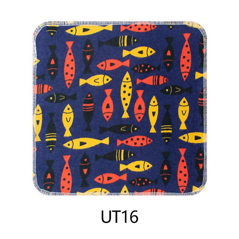 1Pcs Herbruikbare Unpaper Handdoeken Keuken Papier Vervanging Reiniging Katoen Doekjes Bamboevezel Keuken Theedoek Rollen Schoonmaken Tool: UT16