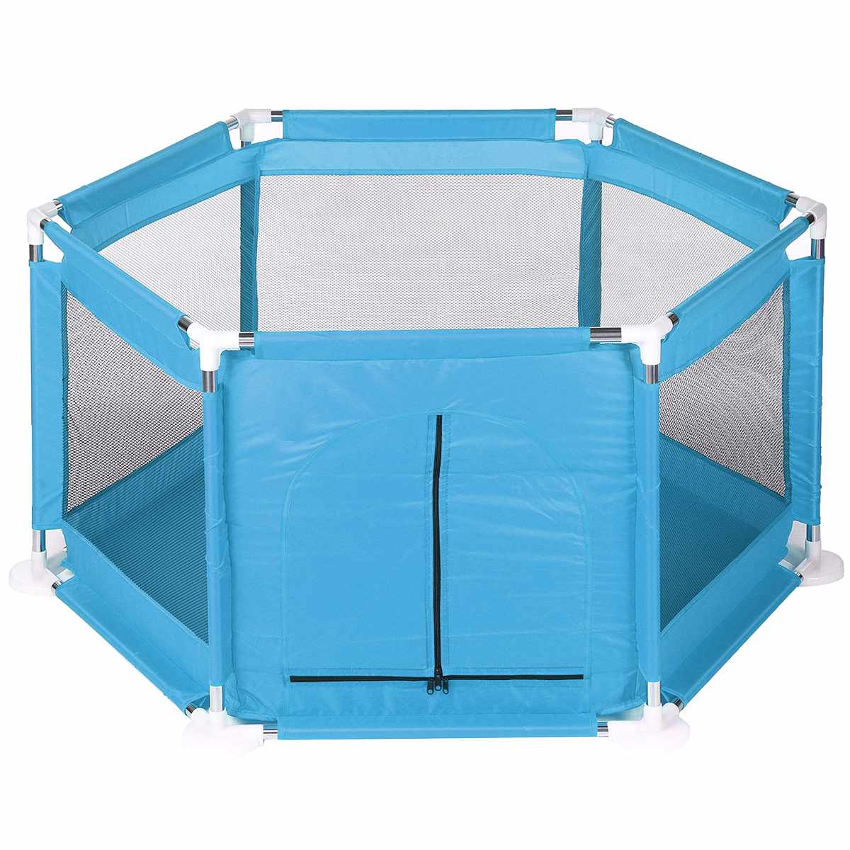 Baby Box Kinderen Baby 0-6 Jaar Oud Hek Kinderen Met Gratis Ocean Ballen Speeltuin Kinderen Ballenbad Pit baby Box Ballen: Blauw