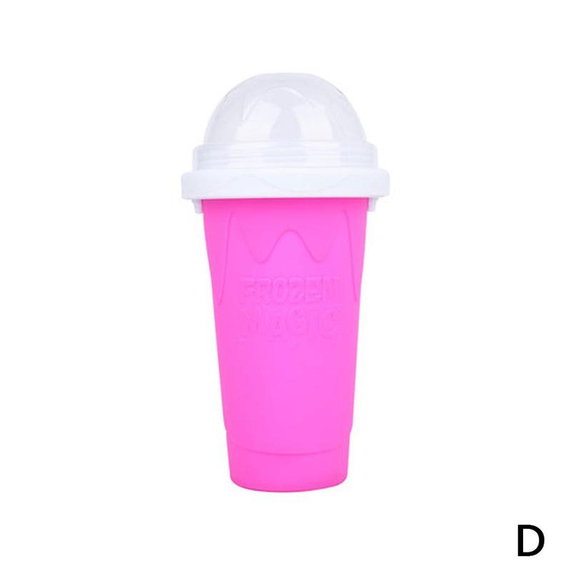 Quick-Frozen Squeeze Cup Slushy Maker Ice Cream Maker Slushy Cup With Bottle Cooling Maker Smoothie Supplies Squeeze Straw A3Y0: D
