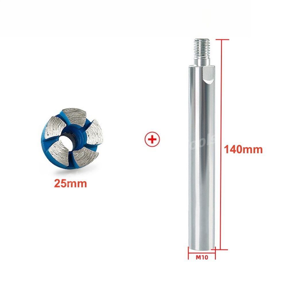 Disque Diamanté Meuleuse D'Angle Pour Béton, Granit & Marbre - Meule Double Rangée Ultra Performante