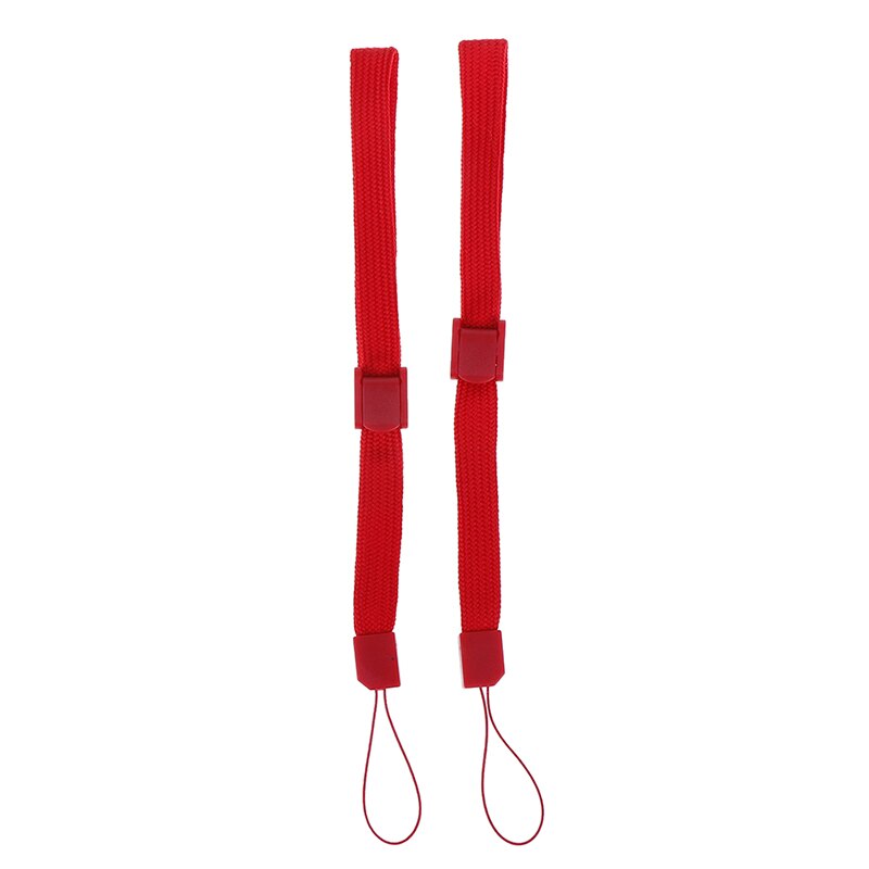 2 Stuks Universele Colth Wrist Hand Strap Geschikt Voor Nintendo Wii Controller: Red / Pink