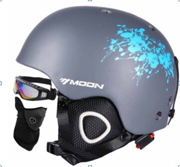 Casco de snowboard MOON con Viros, equipo de esquí para deportes al aire libre, para adulto, skihelm a40,