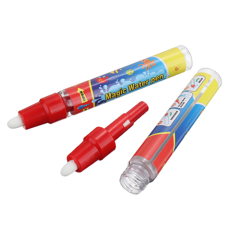 Juego de bolígrafos mágicos de agua acuática, Set de 2 unids/set para dibujar, pintar, escribir, hacer garabatos, dibujo al agua, grafiti