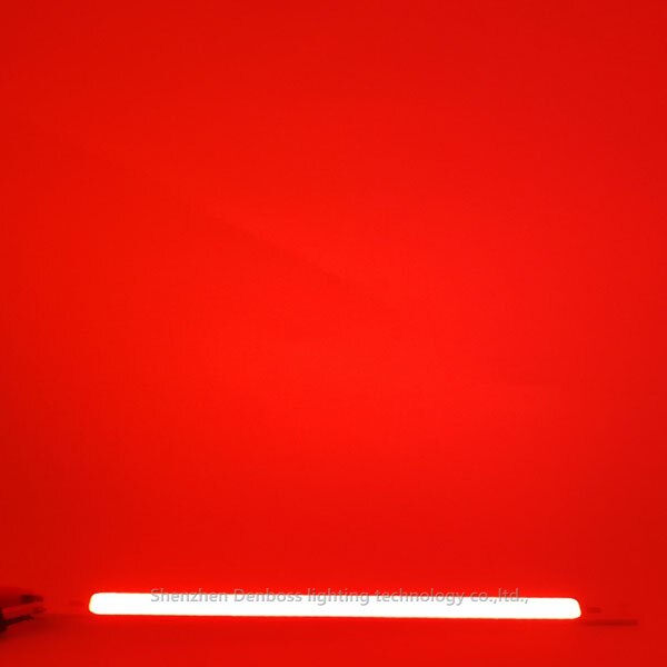 LED COB 200mm 10mm 12v cob led Strip light bulb source 10W Warm Nature White Blue Red Green Yellow FLIP Chip for auto light DIY: Red