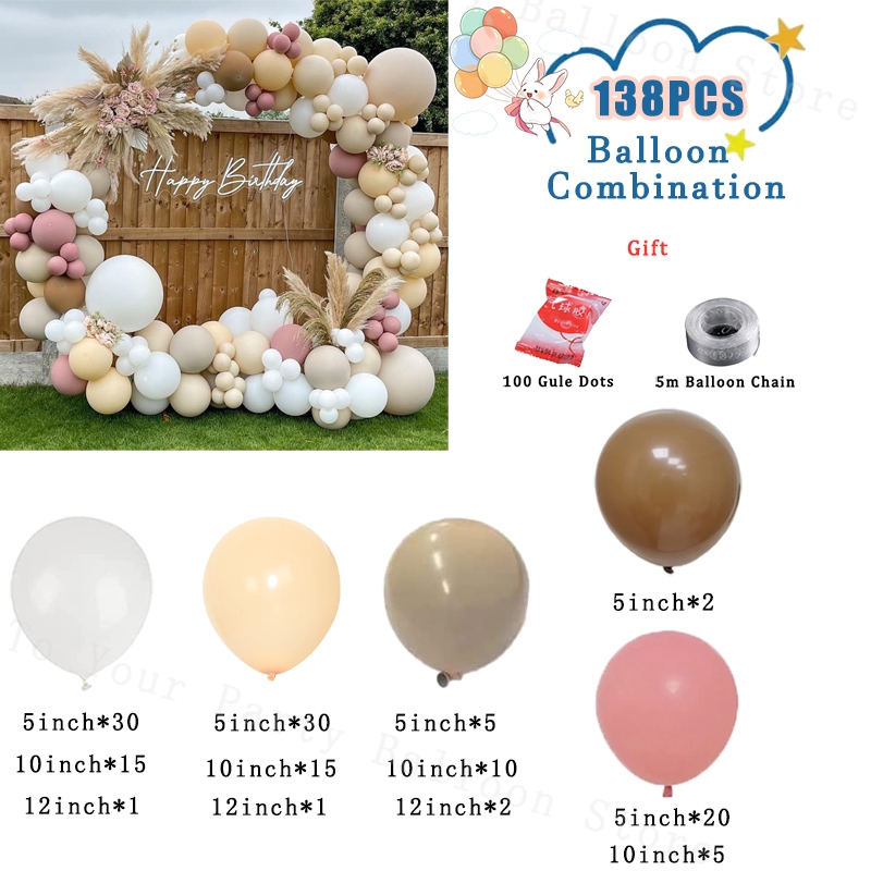 Arco de globos rosa polvoriento, decoración de compromiso de boda, Kit de guirnalda de globos desnudo bohemio neutro, decoración para de cumpleaños y Baby Shower: Verde claro