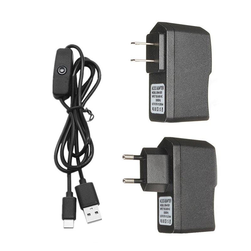 5V 3A 3000mA Voeding Adapter Usb Type-C Lader Kabel Voor Raspberry Pi 4 4B 24BB