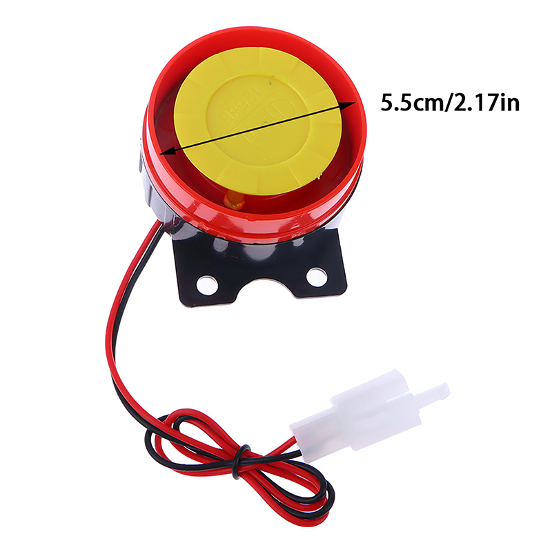 Klaxon universel 12V pour voiture et moto, sirène de Raid aérien Durable pour camion, alarme pour véhicule électrique et moto