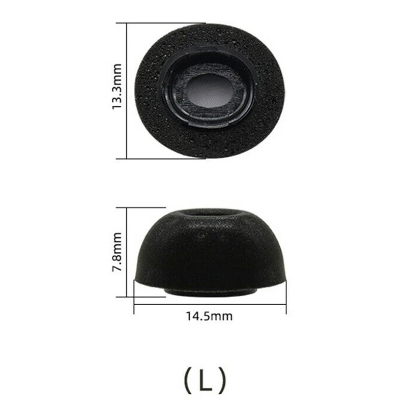 1/3 paires d'embouts d'oreille en mousse à mémoire de forme pour AirPodsPro, réduction du bruit, manchon de protection, embout d'oreille de remplacement pour Apple Air Pods Pro: XS / Kaki