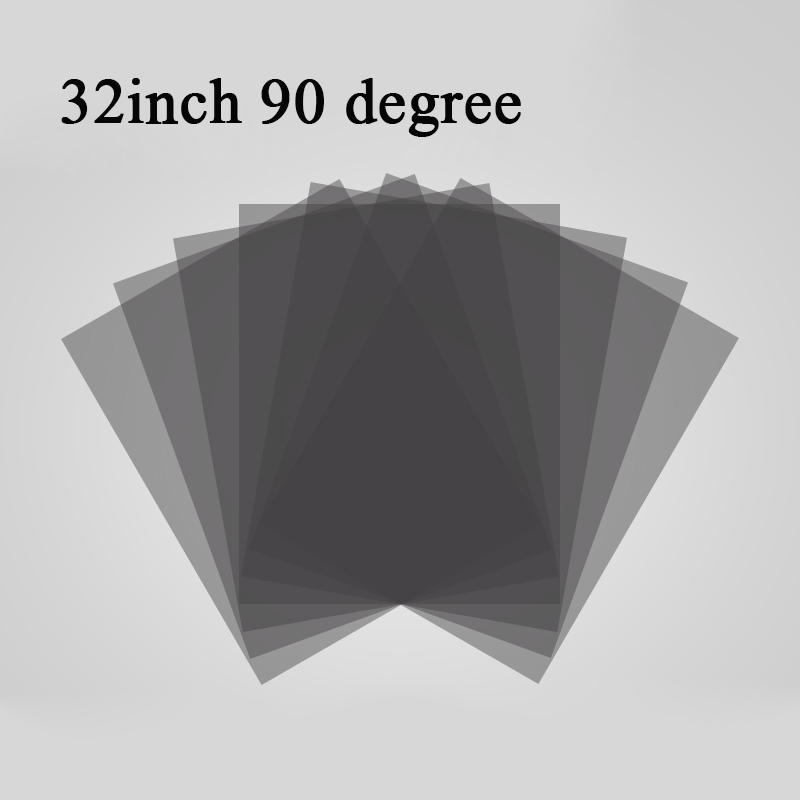 32inch 32 inch 90 degree Glossy LED/LCD Polarizer Polarizing Film for LCD LED IPS Screen for TV