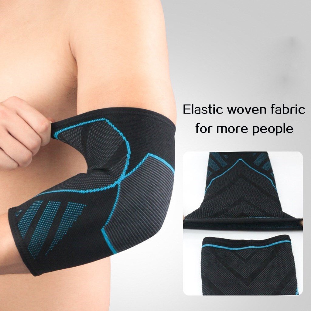 Wosweir 1 pc Kompression Ellenbogen Stütz polster elastische Klammer für Männer Frauen Basketball Volleyball Fitness Schutz Arm Ärmel