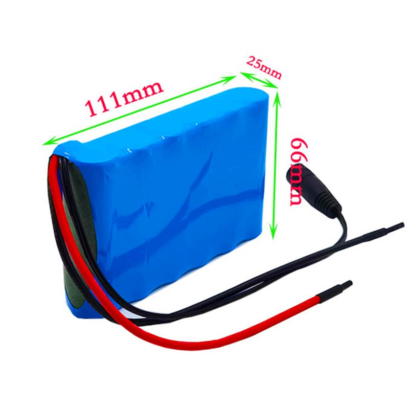 24V 6Ah 25.2V 6S1P 18650 Li-Ion battery pack lithium batteries for electric motor bicycle ebike sccooter toys drill with BMS