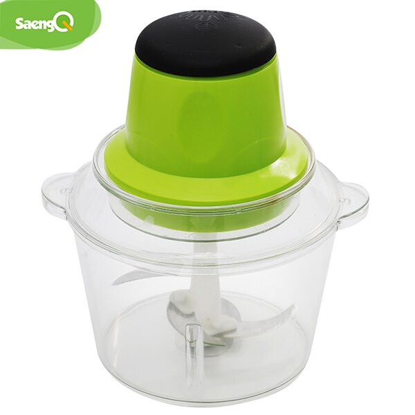 2 Speeds 300W Stainless Steel Electric Chopper 3L Capacity Meat Grinder Mincer Processor Slicer electric food chopper: green