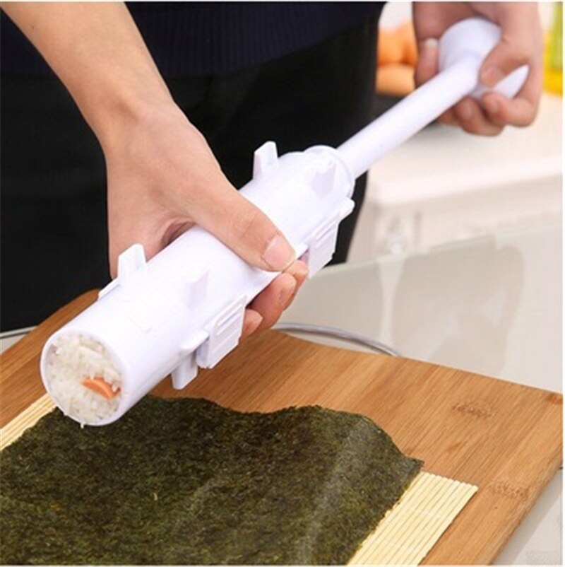 Acessórios de cozinha japonesa fabricante de sushi rolo arroz molde bento ferramentas sushi ferramenta diy moldador utensílios cozinha criativo gadgets