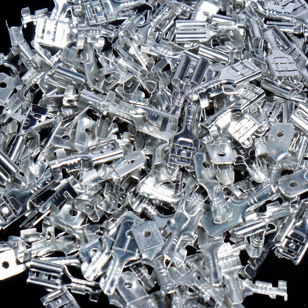 2.8/4.8/6.3 Insulated wire crimp terminal Universal wound connector plug spring insert fast simple terminal sheath