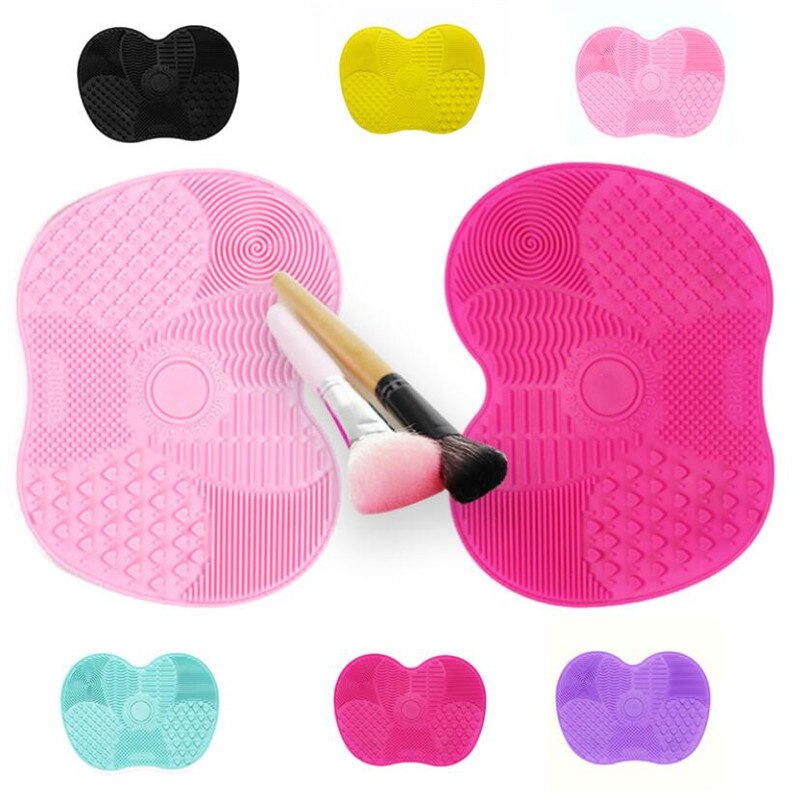 Silicone Make Brush Cleaner Foundation Make-Up Borstel Scrubber Board Pad Make Up Wassen Borstel Gel Cleaning Mat Handgereedschap