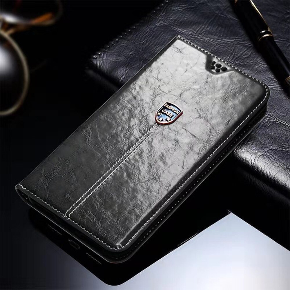 Funda de teléfono para Samsung Galaxy J3 J320F, funda de lujo con tapa, billetera Retro, fundas de cuero para Samsung J3 , funda Coque