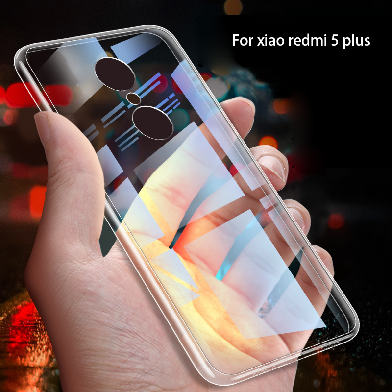 Funda transparente Xiaomi Redmi Note 6 7 Pro 5 Plus 4X 4A 5A 6A S2 para Xiaomi Mi Play A1 A2 Mi8 lite TPU funda de silicona transparente