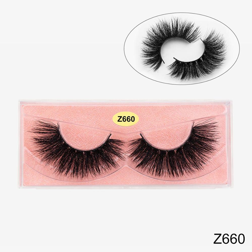Mink lashes 3d mink eyelashes Natural long real mink Cruelty free 100% Handmade Natural eye lashes Mink eyelashes: Z660