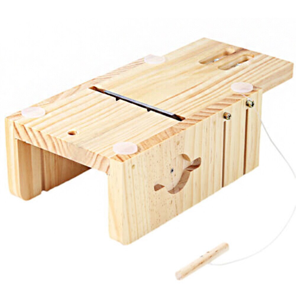 Accurate Tools With Scale Wooden Magnetic Suction Adjustable DIY Soap Cutter Wire Cutting Balancing Apparatus Box Home Anti Slip