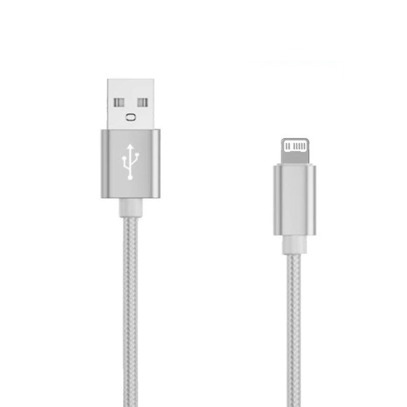 20cm 1m 2m 3m USB Nylon Trança Cabo Carregador de Sincronização de Dados Para Apple iPhone 13 12 11 XS Max XR 5S SE 6 6S 7 8 Plus iPad 4 Mini 2 Air