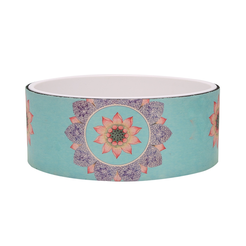 Yoga Wheel Back Wheel Yoga Roller Yoga Roller for Stretching Flexibility Back Bends Deepen Yoga Pose Backbend