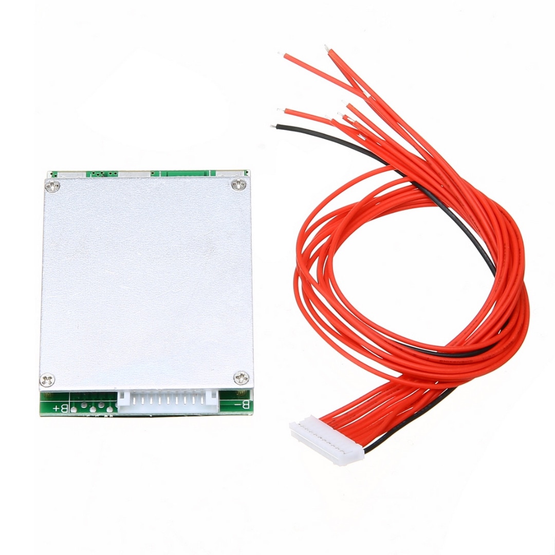 1 pwb da bateria bms do li-íon do lipolímero das placas 10 s 36 v 35a da proteção de energia das baterias de lítio do pc com equilíbrio para ebike escooter