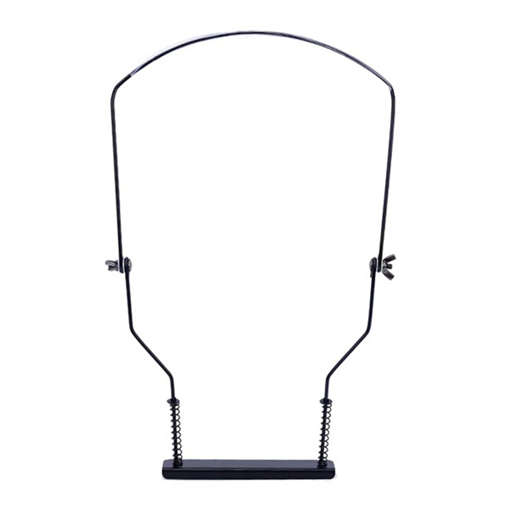 Armónica portátil para cuello, soporte ajustable para música, órgano bucal, estante de Metal para armónica de 10 agujeros, 1 ud.