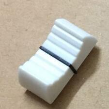 Universal stage dj mixerpult skyderhætte straight slide potentiometer plast trykknap sort hvid rød: 4mm hvide