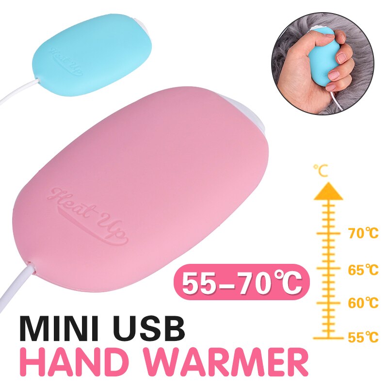 Warmer siliconen draagbare bron thuis computer elektrische kachel economische mini reizen buitenshuis zak handwarmer usb kantoor