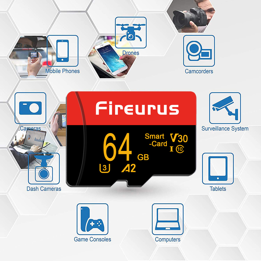 Karta pamięci Micro 2GB 4GB 8GB 16GB Karta SD High Speed 32GB C10 TF Karta pamięci flash do monitorowania telefonu Kamera minisd 64GB 128GB 256GB