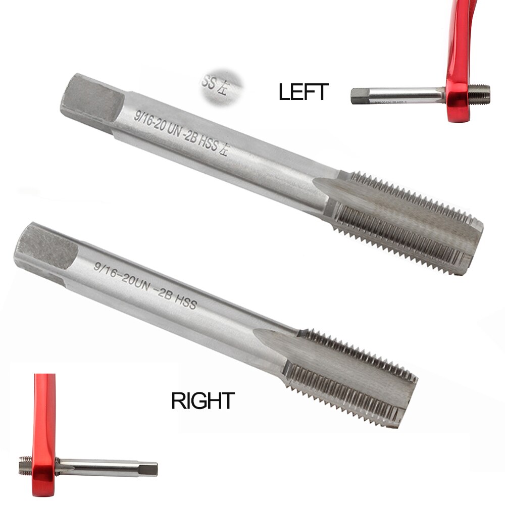 Bicycle Pedal Crank Tap Steel Thread Taps Left and... – Vicedeal