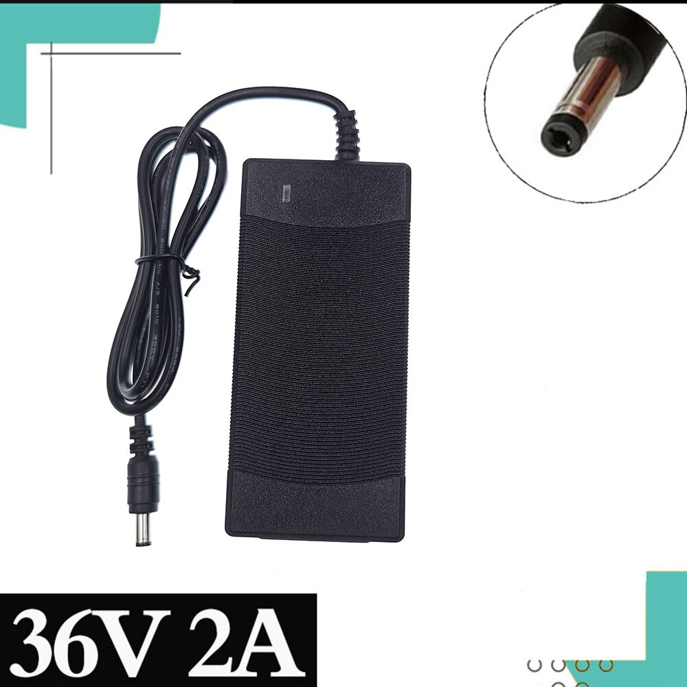 Chargeur plomb-acide 36V 2a pour batterie de scooter électrique et vélo électrique, 41.4V