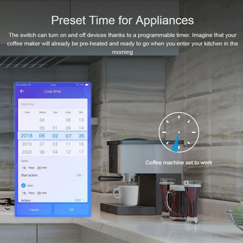 Sonoff TH16 TH10 10A 16A Smart Wifi Schakelaar Voor Ewelink Monitor Temperatuur Vochtigheid Automatisering, Met Alexa Google Home Assistent