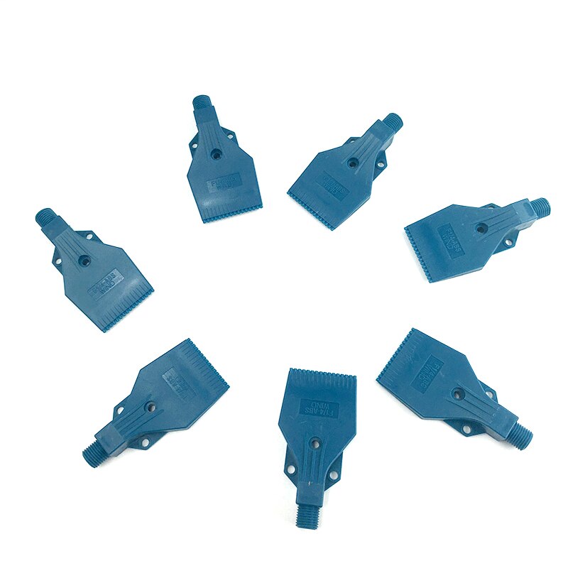 1/4 "air blower nozzle voor drogen, Plastic blow nozzle, lucht mes nozzle voor compressor, hoge impact wind jet nozzle