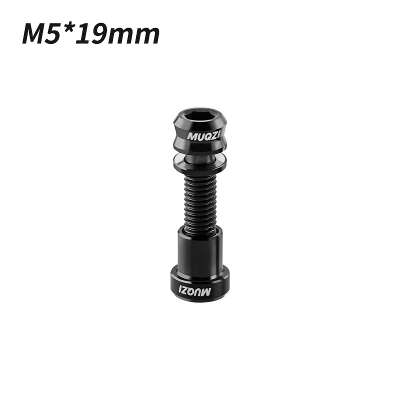 MUQZI Titanschraube M5x17 19mm Vorbauschraube Rennrad Lenker Vorbauschraube: Himmel Blau
