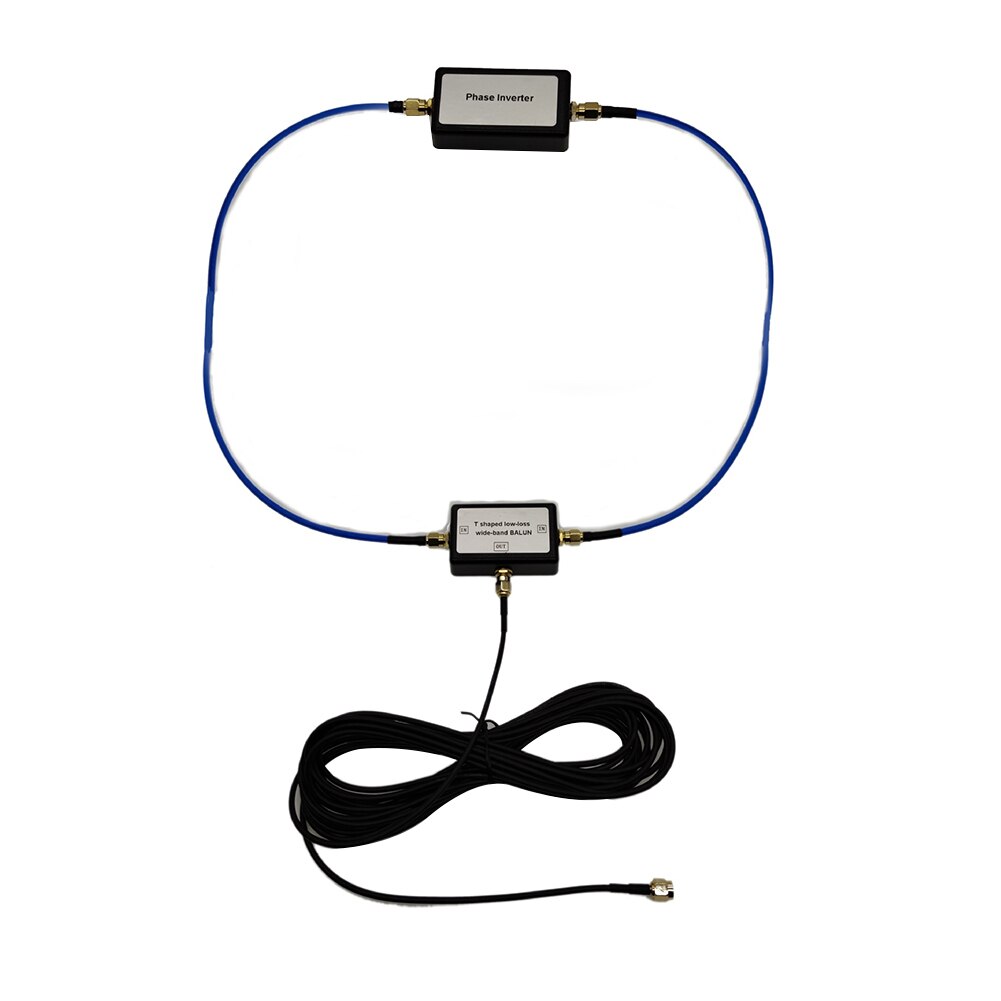 250mW YouLoop Magnetische Antenne Tragbare passiv Magnetismus Schleife Antenne mit Niedrigem Verlust Breitband BALUN für HF VHF: Ursprünglich Titel