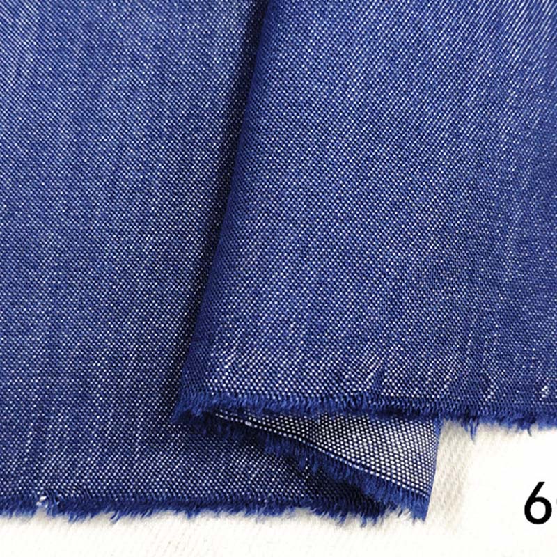 Denim nicht elasticsilk-wie Denim Schlauch Hemd stoffe waschen-freies seide-Unterhose bekleidungs stoffe: 6
